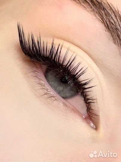 Наращивание ресниц/ламинирование бровей