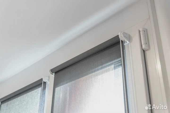 Рулонные шторы на ручном управлении