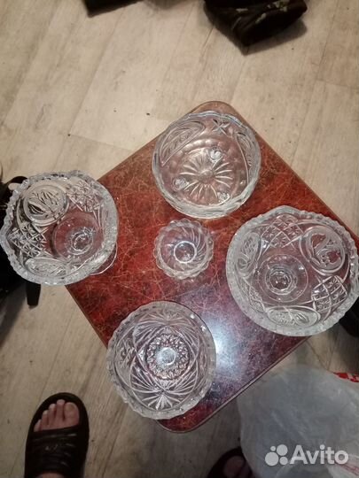 Хрустальные вазыСССР