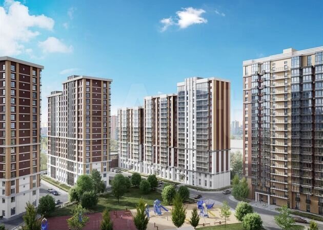 4-к. квартира, 92,5 м², 13/25 эт.