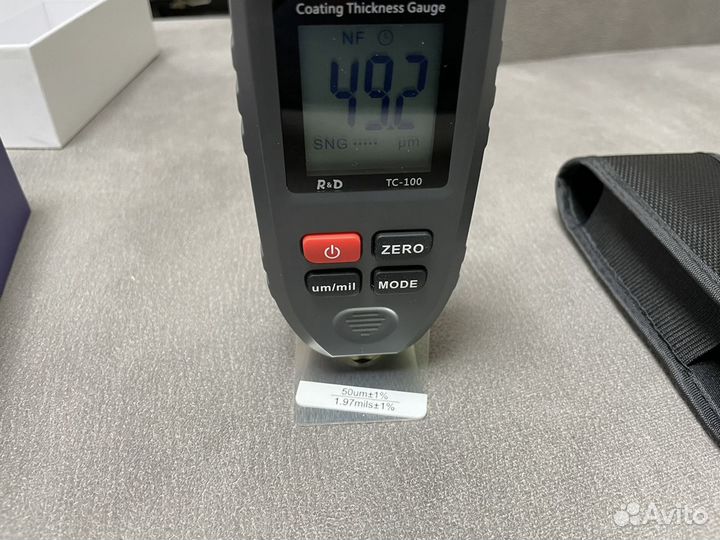 Толщиномер TC100 новый