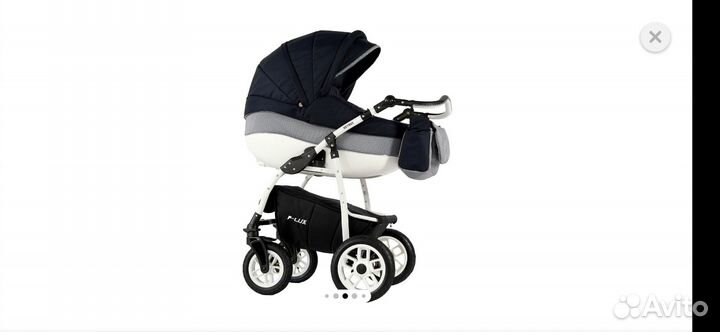 Коляска 2 в 1 Retrus Futuro Lux