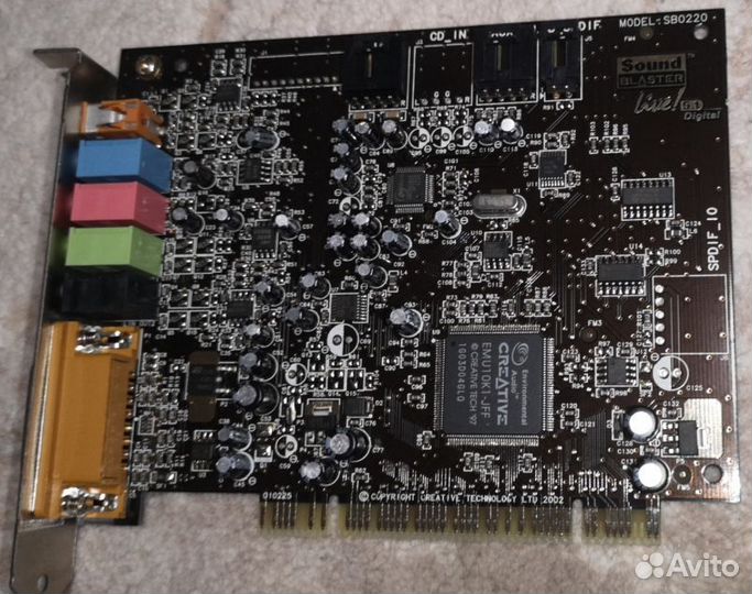 Звуковая карта Sound Blaster Live 5.1 PCI