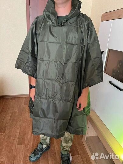 Дождевик пончо тактический (зеленый (олива)