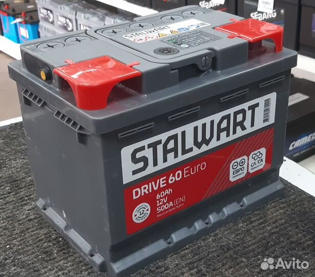 Аккумулятор stalwart Euro 60 Ah
