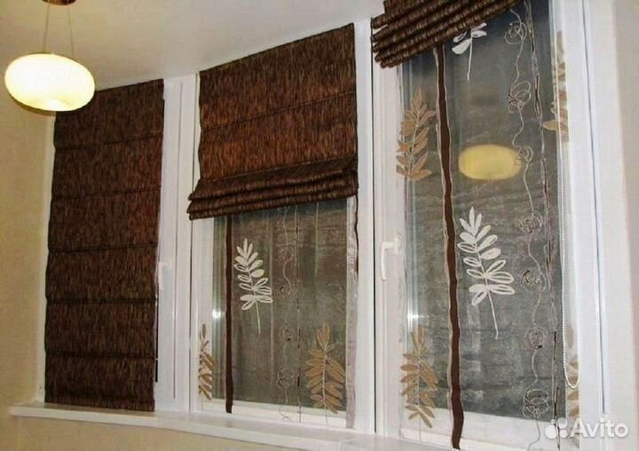 Римские шторы на окна