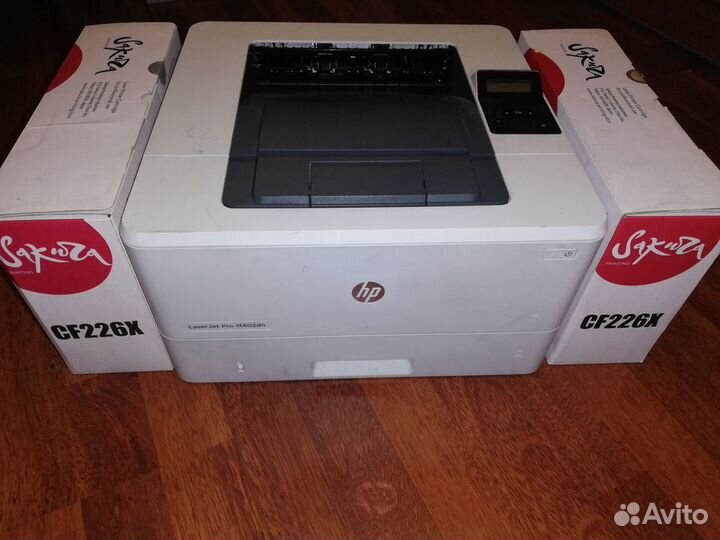 Принтер HP LaserJet Pro M402dn + 3 картриджа