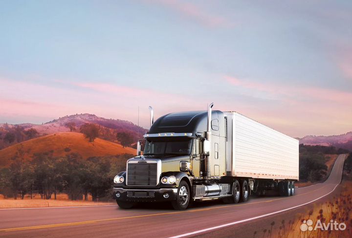 Водитель экспедитор со своим грузовым авто