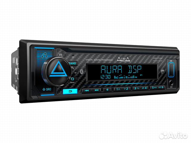 Магнитола Aura 1DIN AMH-77DSP (2023) Bluetooth