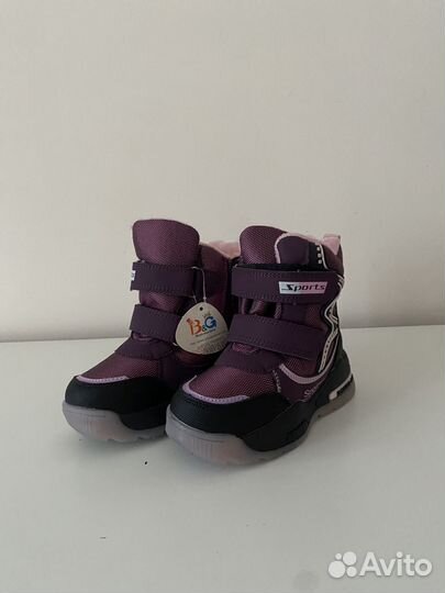 Ботинки зимние для девочки 26 размер