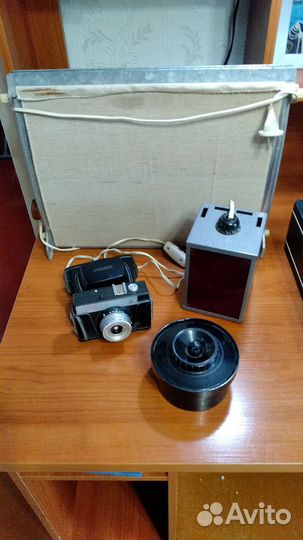 Фототехника,фотоаппарат СССР,комплектом