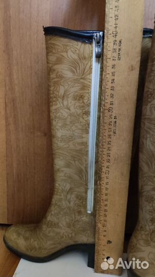 Сапог резиновые утеплённые