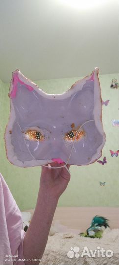Маска лисы для квадробики