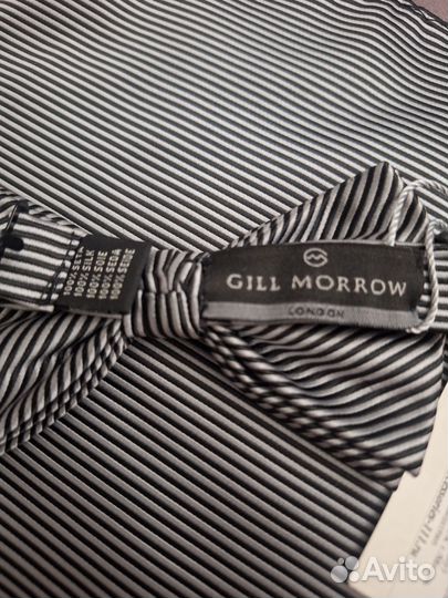 Бабочка gill morrow шёлк новая