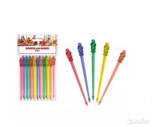 Набор шпажек пика для канапе 