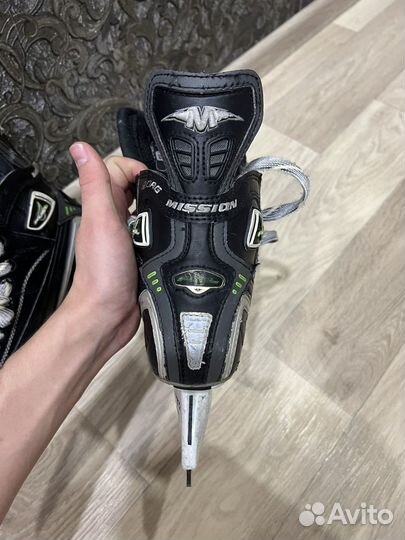 Коньки хоккейные Mission Fuel детские