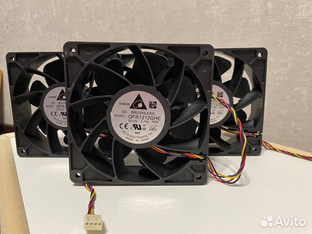 Кулер, вентилятор для asic, асика, майнера