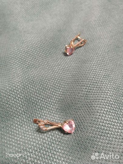 Серебряные серьги