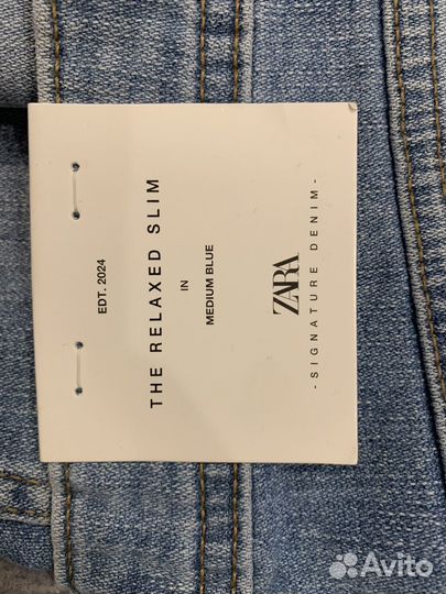 Джинсы zara 38