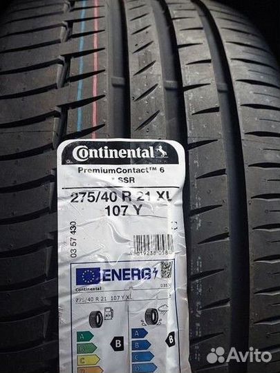 Continental PremiumContact 6 SSR 275/40 R21 и 315/35 R21 111Y