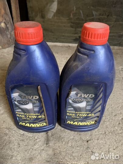 Масло mannol sae 75w85