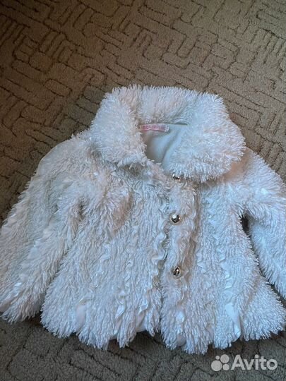 Полушубок для девочки