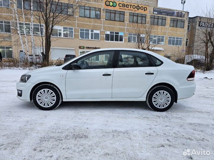 Volkswagen Polo 1.6 AT, 2019, 242 000 км