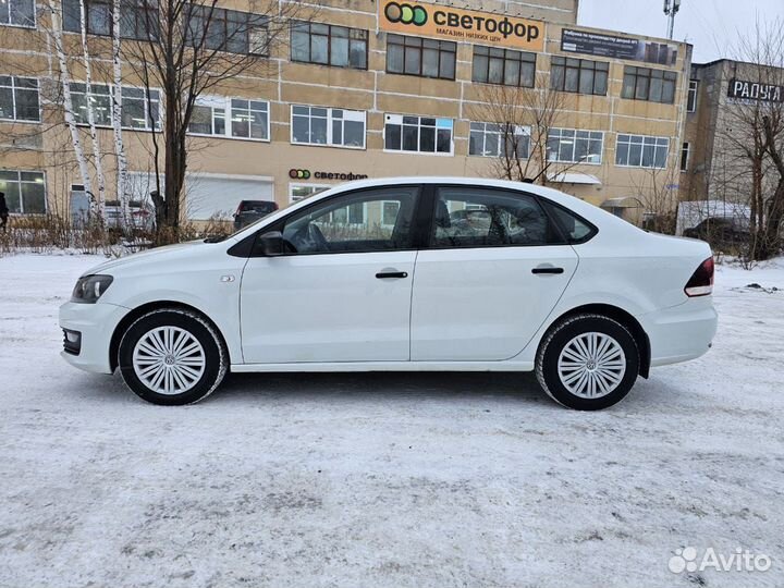 Volkswagen Polo 1.6 AT, 2019, 242 000 км