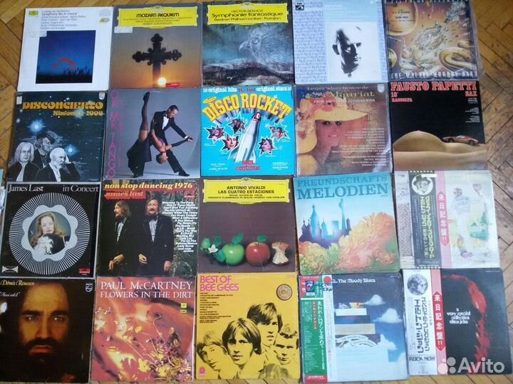 Виниловые пластинки. Раритеты США, Европа, СССР