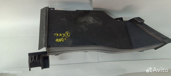 Дефлектор Радиатора Нижний Правый LADA X-ray