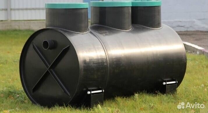 Септик под ключ без откачки - канализация