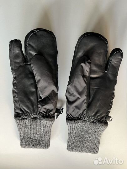 Варежки-краги-трехпалки для верховой езды