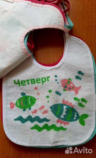 Слюнявчики неделька