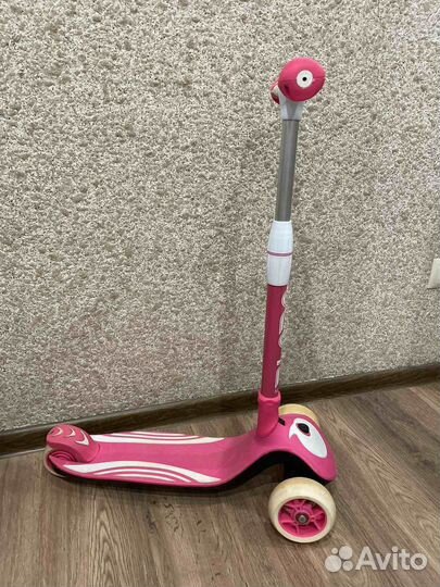 Самокат трехколесный складной