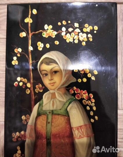 Панно. Федоскино. Живопись. СССР