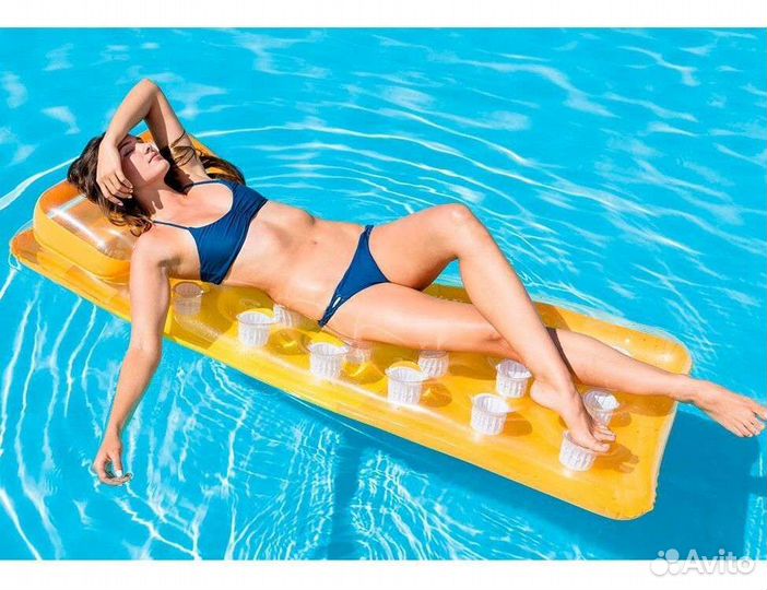 58890 Надувной матрас для плавания188х71см 3 цвета