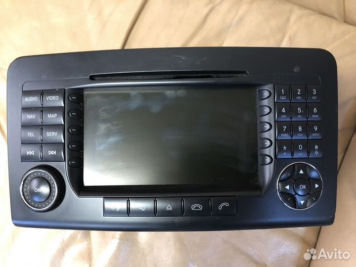 Мгнитола команд на Mersedes ML, GL W164