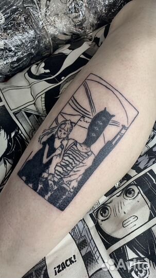 Аниме тату