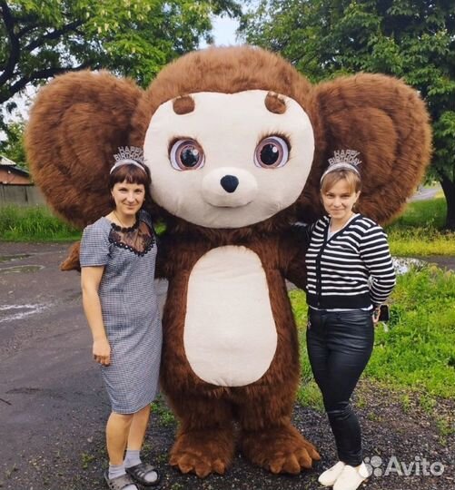 Поздравление от чебурашки и белого мишки