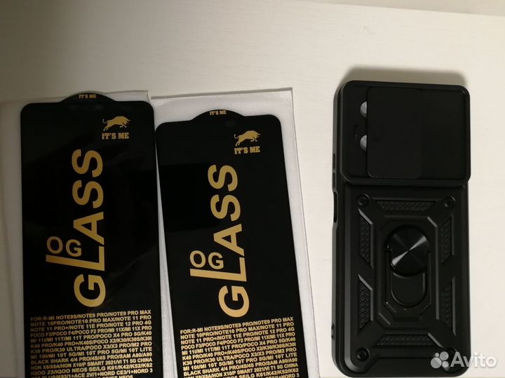 Чехол для телефона и защитное стекло