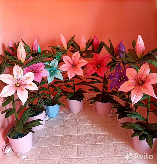 Светильники лилии, подарок