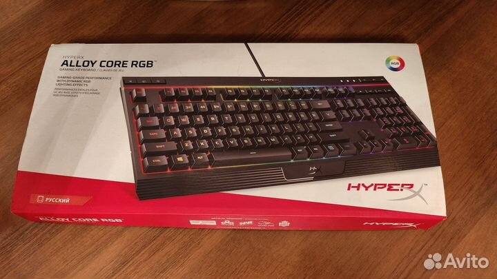 Клавиатура HyperX Alloy Core RGB