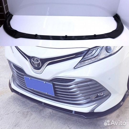 Camry 70 Сплиттер Губа Диффузор бампера K1HA8