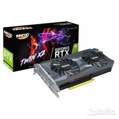Видеокарта Inno3D nVidia GeForce RTX 3060 Ti Twin