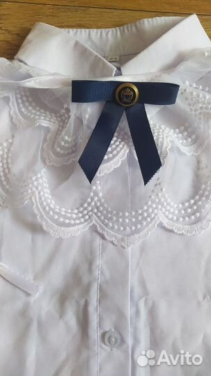 Блузка школьная 122-128