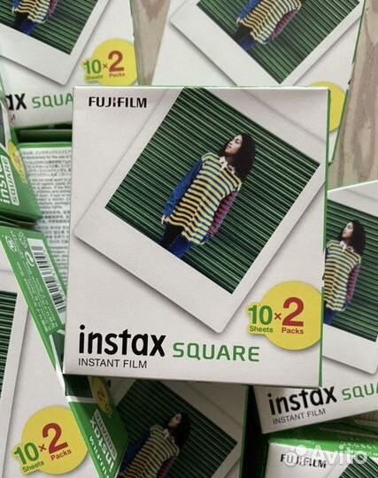 Fujifilm instax square картриджи пленка новые