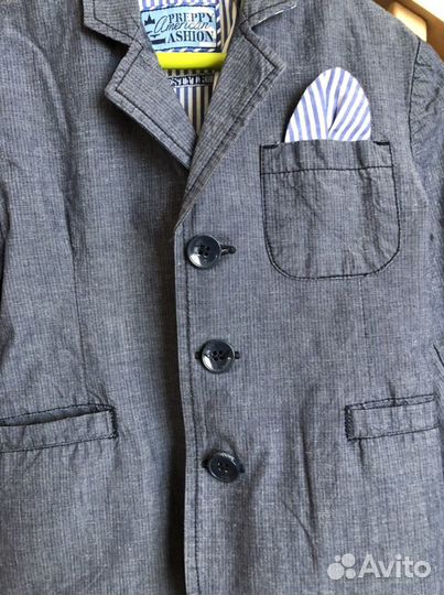 Пиджак для мальчика 110см