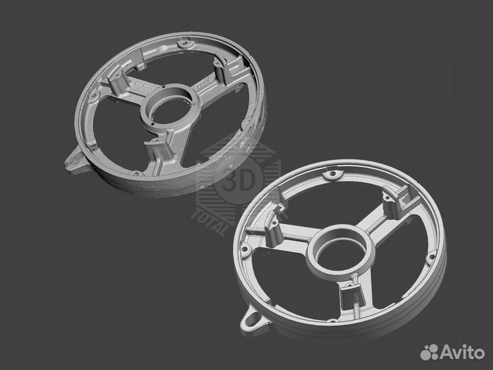 3D сканирование деталей, предметов и авто