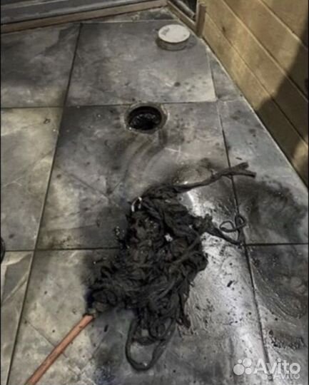 Устронение засора Прочистка Канализации