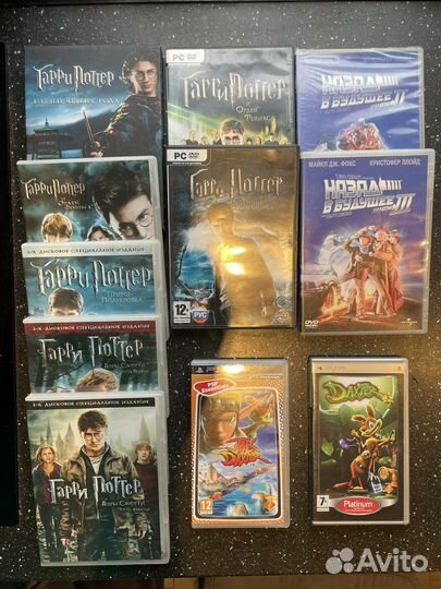 Диски DVD, PC и PSP